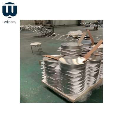 high quality 1100CC  DC cutting discs aluminum for light cover manufacturer in China aluminium circle