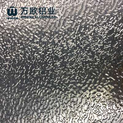 3003 1050 1070 1100  embossed stucco aluminum mirror plate for  decoration